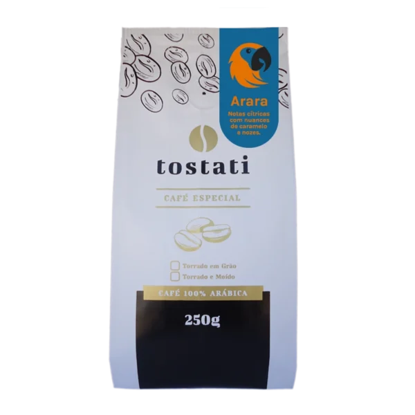 Produto café especial tostati microlote arara