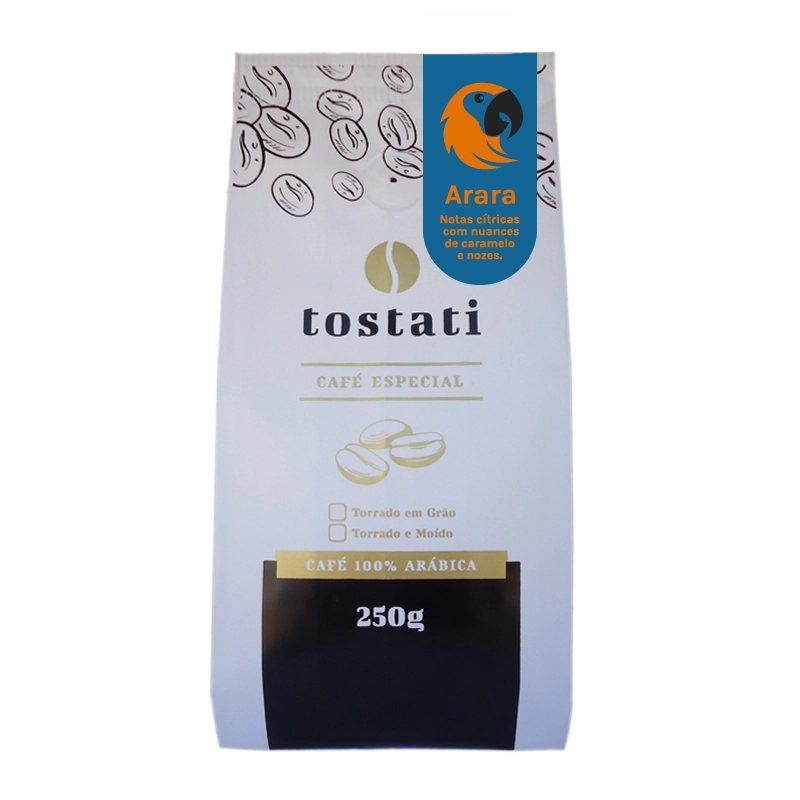 Produto café especial tostati microlote arara