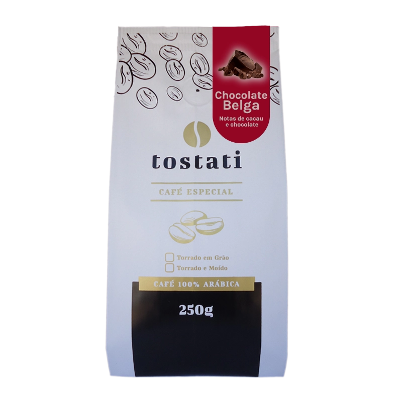 Produto café especial tostati microlote chocolate belga