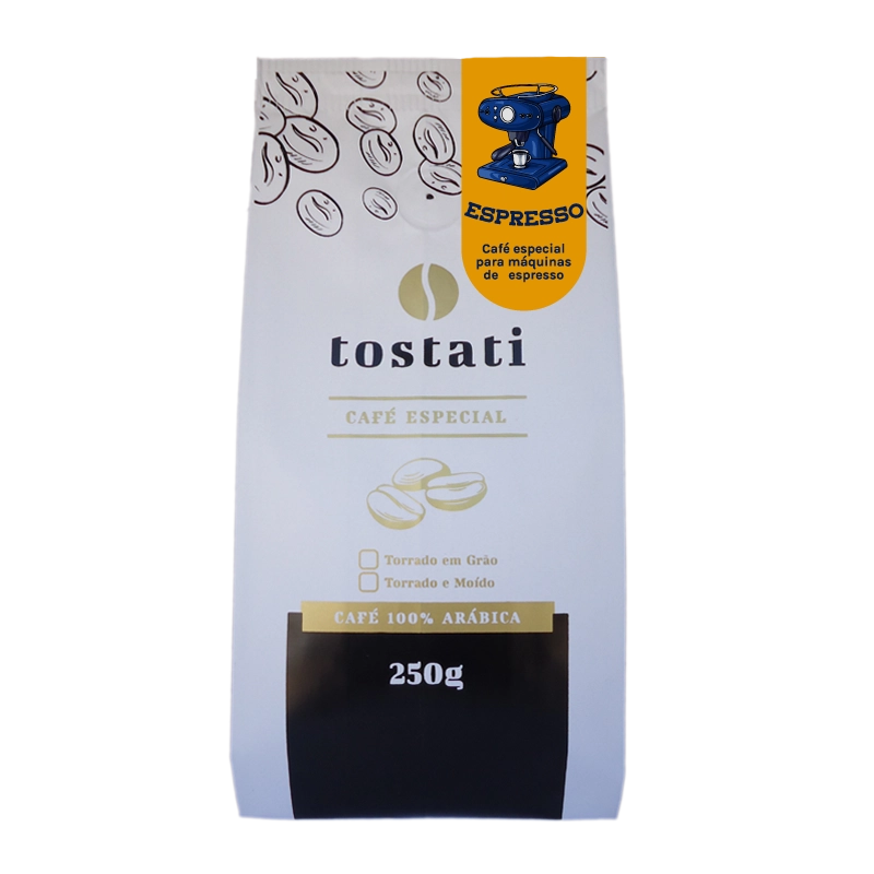 Produto café especial para espresso tostati