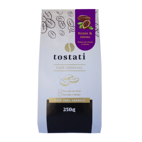 Produto café especial tostati microlote nozes & cacau