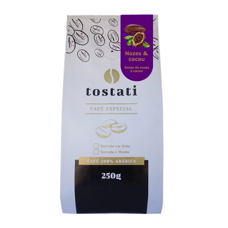 Produto café especial tostati microlote nozes & cacau